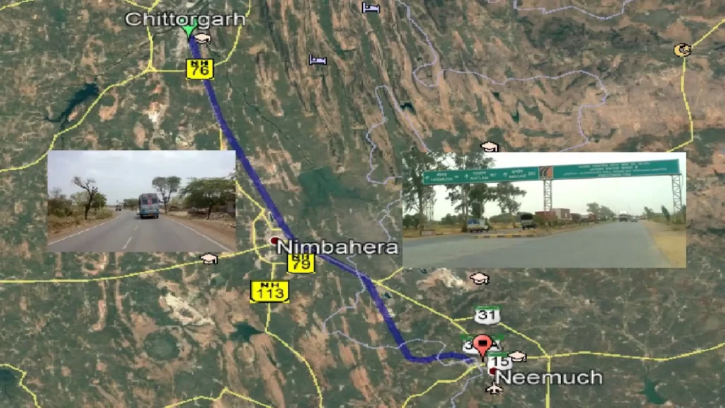 Nimbeherah-Pratapgarh Section of NH-113