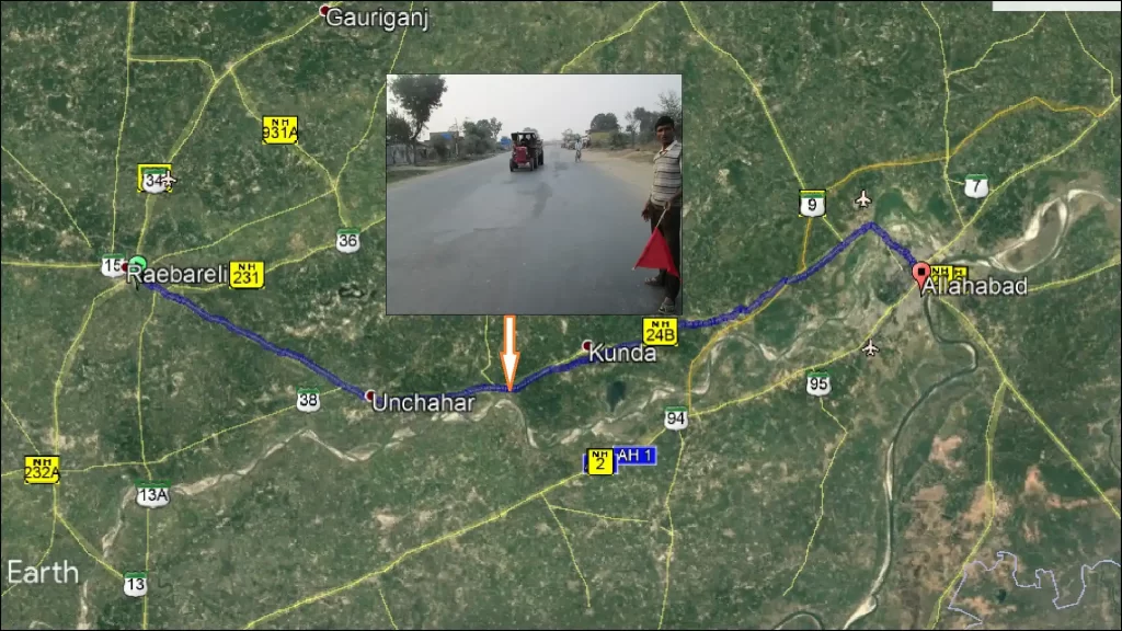 Raebareilly-Allahabad Section of NH-24B